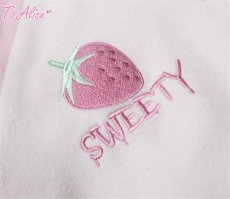 画像3: 【ToAlice】C1281 Sweet Strawberryブルゾン (3)