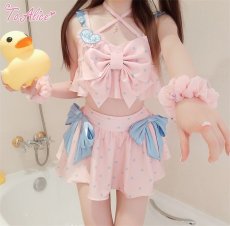 画像25: 【ToAlice】C5612ドット×ビッグリボンビキニ【30％OFF】 (25)