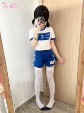 画像14: 【送料無料】C7731ライン入り体操服風ショートパンツ《予約限定》【計5000円以上】 (14)