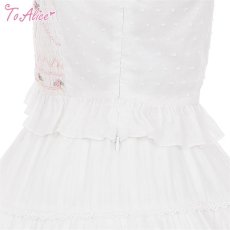 画像2: 【Last one】【ToAlice】C7959 Rose Dollシャーリングトップス【本店・通販限定】 (2)