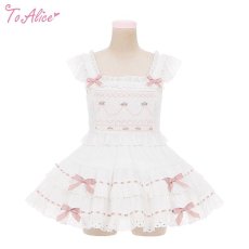 画像3: 【Last one】【ToAlice】C7959 Rose Dollシャーリングトップス【本店・通販限定】 (3)