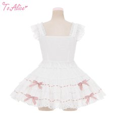 画像4: 【Last one】【ToAlice】C7959 Rose Dollシャーリングトップス【本店・通販限定】 (4)