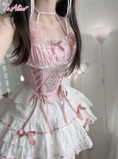 画像20: 【Last one】【ToAlice】C7962 Rose Dollビスチェ風トップス【本店・通販限定】 (20)