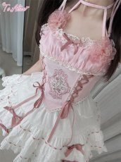 画像21: 【Last one】【ToAlice】C7962 Rose Dollビスチェ風トップス【本店・通販限定】 (21)