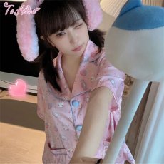 画像8: 【ToAlice】C8381ゆめかわうさぎパジャマセット(長ズボンタイプ)【本店・通販限定】 (8)