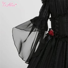 画像5: 【ToAlice】F40薔薇花嫁ドレス【30％OFF】 (5)