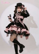 画像14: 【ToAlice】F55たっぷりリボンのコルセット風ドレス (14)