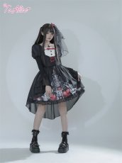 画像6: 【ToAlice】F81 DarkStrawberryPrincessワンピース (6)