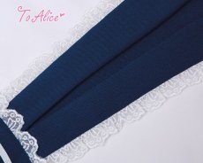 画像5: 【ToAlice】J651うさぎ刺繡うさみみセーラートップス【本店・通販限定】【30%OFF】 (5)