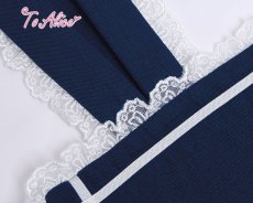 画像4: 【ToAlice】J651うさぎ刺繡うさみみセーラートップス【本店・通販限定】【30%OFF】 (4)