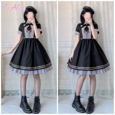 画像20: 【ToAlice】J932胸あきデザインミリタリーワンピース【30%OFF】 (20)