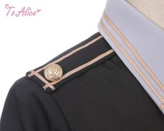 画像4: 【ToAlice】J932胸あきデザインミリタリーワンピース【30%OFF】 (4)