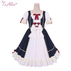 画像1: 【ToAlice】L035白雪姫ワンピース【30%OFF】 (1)