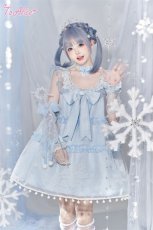 画像7: 【ToAlice】L1345雪の結晶Aラインジャンパースカート (7)