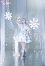 画像14: 【ToAlice】L1348雪の結晶レースアップワンピース (14)