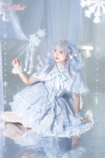 画像16: 【ToAlice】L1348雪の結晶レースアップワンピース (16)