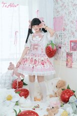 画像7: 【送料無料】L1455 StrawberryAnimalサロペットスカート《予約受付》 (7)