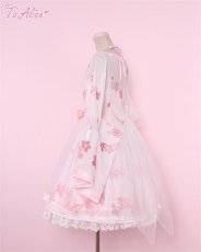 画像4: 【ToAlice】L340金魚姫レイヤード和風ワンピース【30％OFF】 (4)