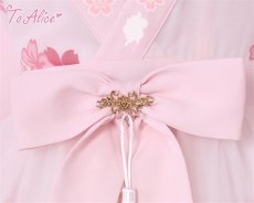 画像9: 【ToAlice】L340金魚姫レイヤード和風ワンピース【30％OFF】 (9)