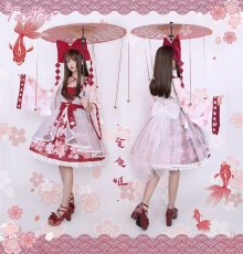 画像35: 【ToAlice】L340金魚姫レイヤード和風ワンピース【30％OFF】 (35)