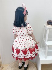 画像11: 【ToAlice Kids】TZL643STRAWBERRY PARTYワンピース【20％OFF】 (11)