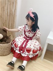 画像16: 【ToAlice Kids】TZL643STRAWBERRY PARTYワンピース【20％OFF】 (16)