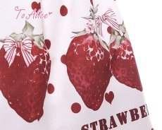 画像8: 【ToAlice Kids】TZL643STRAWBERRY PARTYワンピース【20％OFF】 (8)